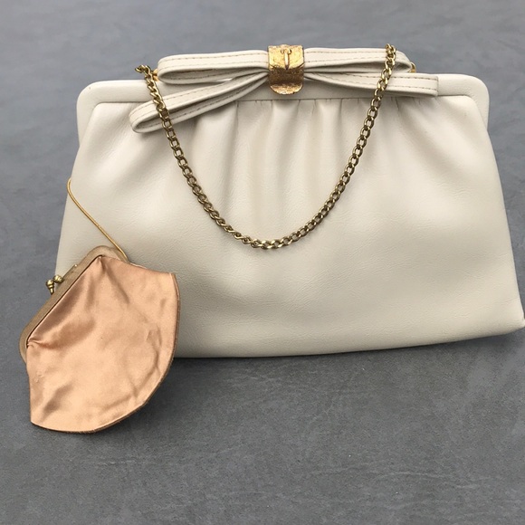 After five beautiful vintage leather clutch - Picture 2 of 7